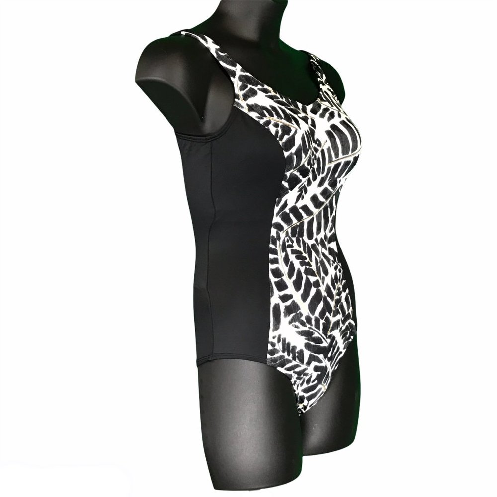 Amoena Women's Kiruna FB One-Piece Swimsuit Style# 61405, Size: 10 - NWT - Picture 3 of 6